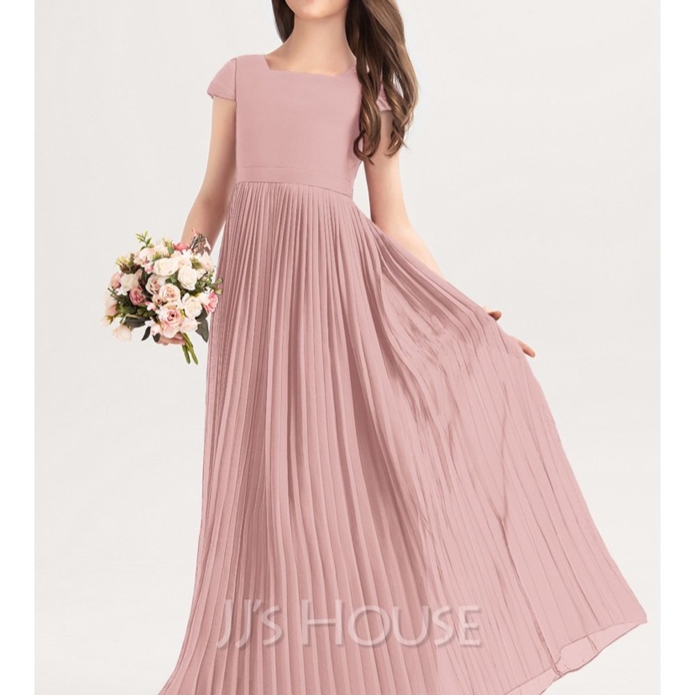Dusty Rose Junior Bridesmaid Dress